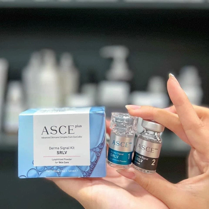 Asce + Srlv Exosome Skinbooster Mts PARA Cara De Corea Lifting Du Visage Anti-Vieillissement Skin Whitening Anti Aging Hair Growth Anti-Aging