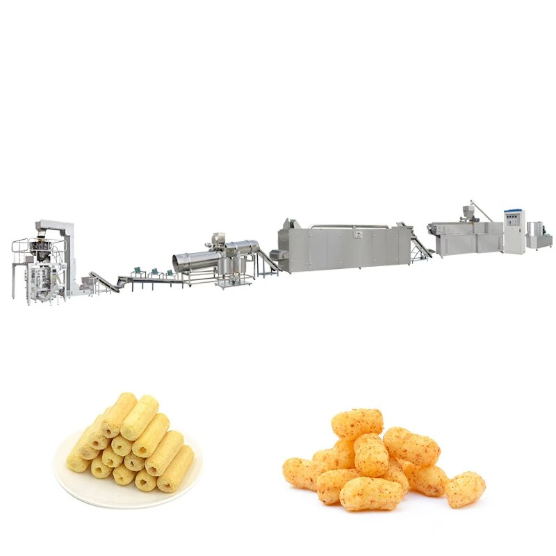 Extruded Core Cream Chocolate Processing Puffed Food Core Filling Snack Machine