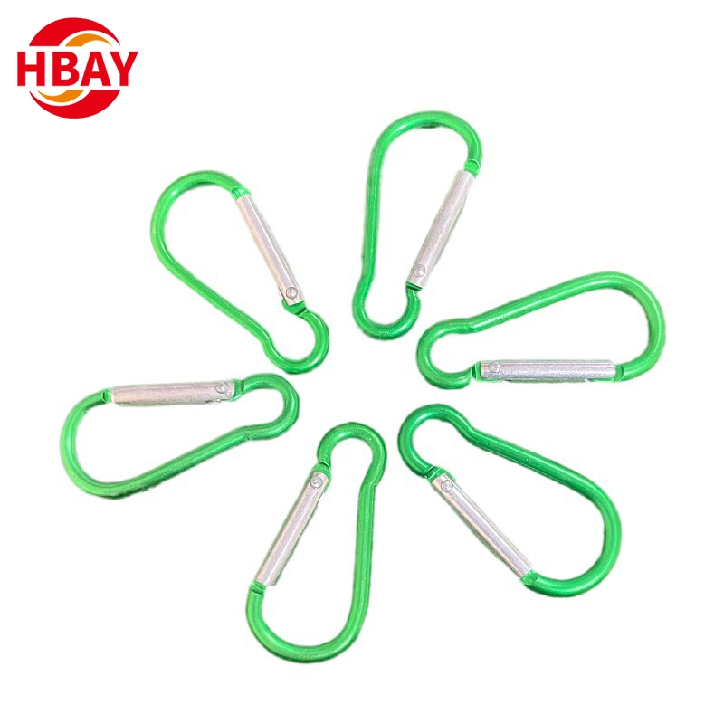 Factory Wholesale/Supplier Metal Wire Flat Clip Simple Spring Hook