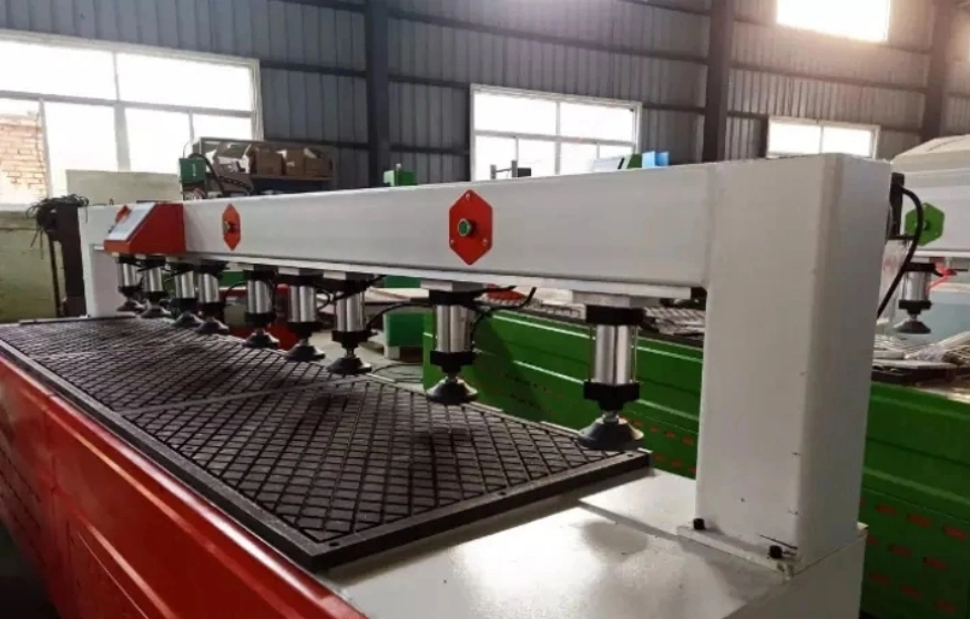 Jinan Factory High quality/High cost performance  CNC Wood Side Hole Boring Drilling Machine for Nesting Wood Furniture