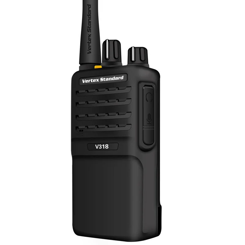 Handfunkgerät V318 Intercom-Sprechanlage UHF Zweiwege-Funkgerät Vertex Handheld Walkie-Talkie Kommunikation Walkie Talkie Radio 50km