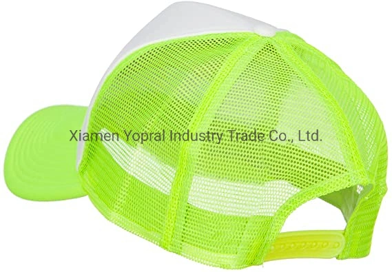 Custom Breathable Unisex Cotton Mesh Colorful Golf Trucker Golf Hat Cap