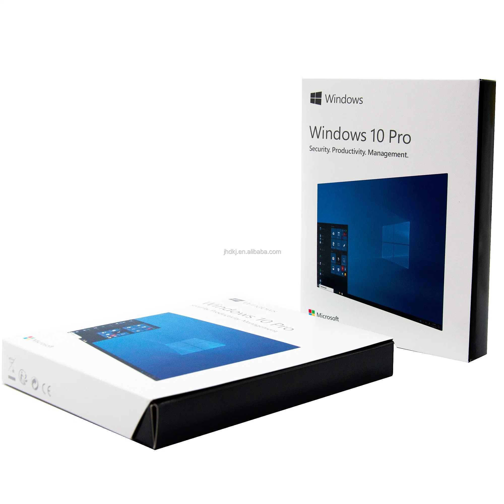 Windows 10 Professional 32 bits 64 bits, una unidad flash USB Windows 10 PRO USB Caja de venta