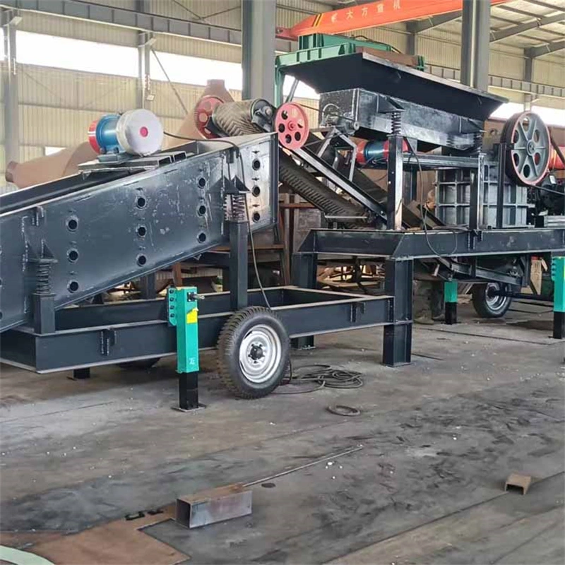 Complete Set Aggregate Gravel Crushing Line Price for 100-200 Tph Stone Jaw Crusher