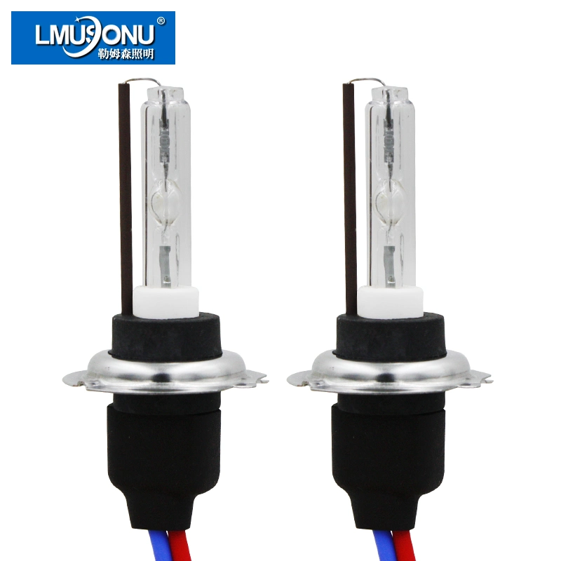 Lmusonu H7 Bulb 6000K 12V 35W AC Xenon H7 Bulb 4300K Metal and Ceramic Base H7 Xenon Bulb 4300K 6000K 8000K