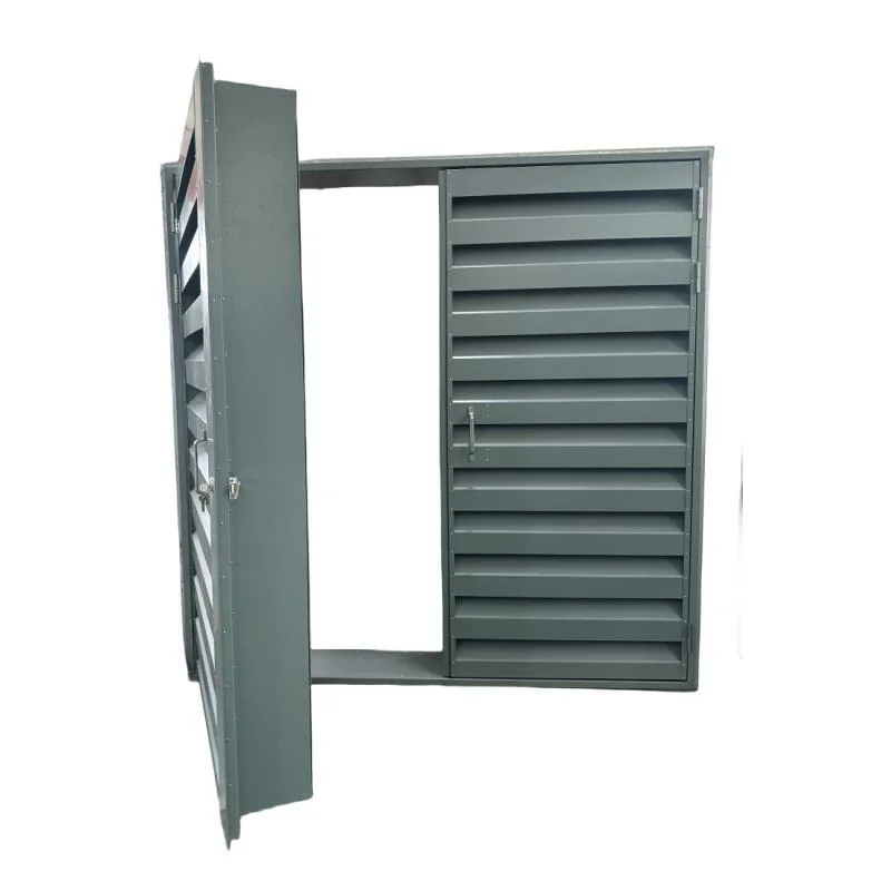 Cooling Tower Inlet Attenuators and Screens Single or Double Leaf Acoustic Door