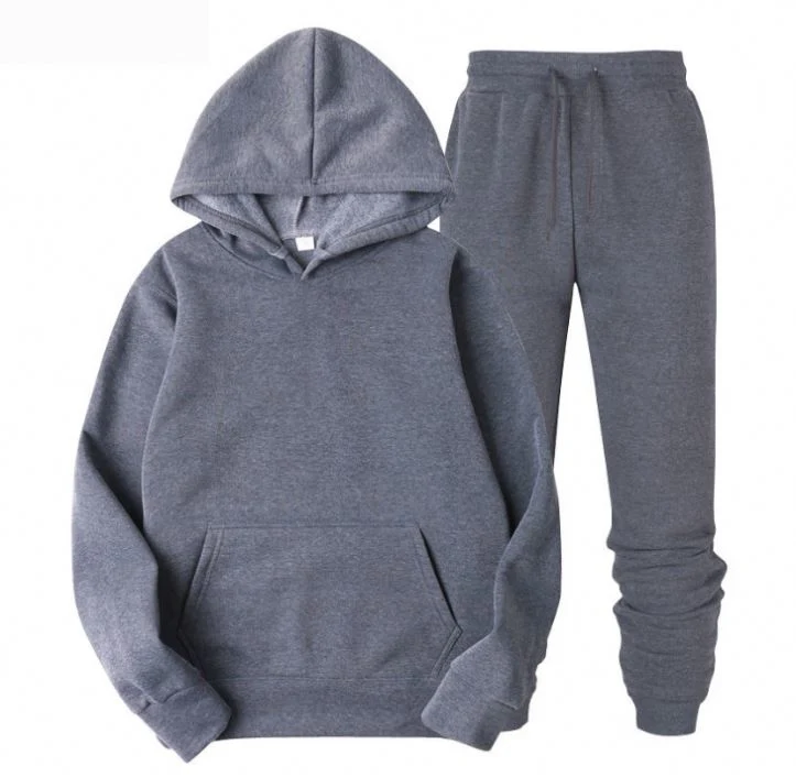 Men Hoody Sweat Suits Wholesale/Supplier Blank Jogging Suits Sport Track Suit