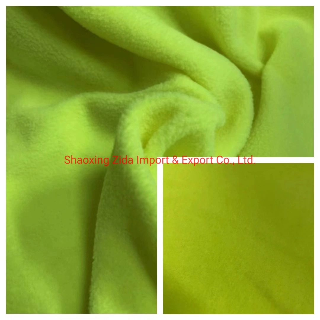 One Side Brush Fabric in 100%Polyester Plain Dyed with High quality/High cost performance 