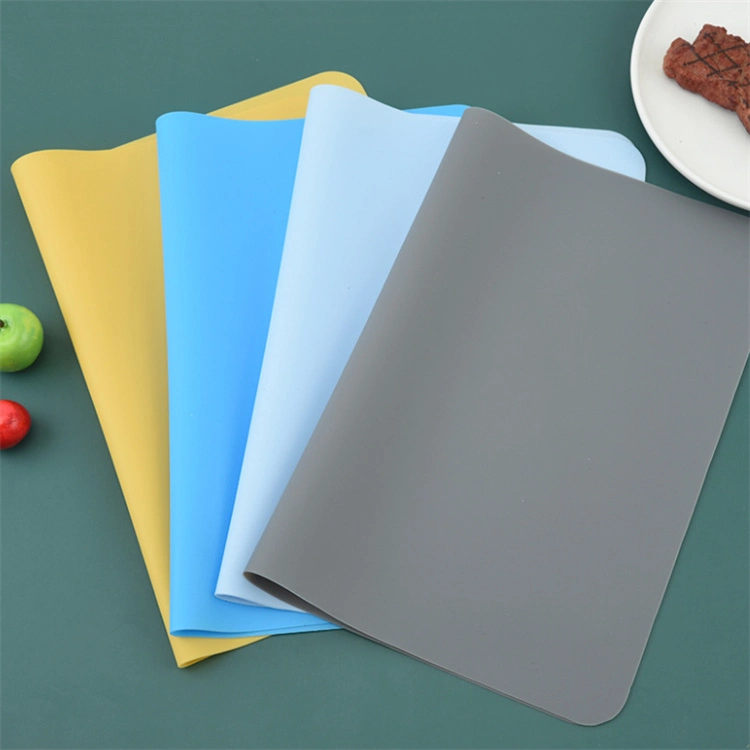 40*30cm Nonstick Pastry Mat Silicone Children Dining Placemat Drawing Baking Table Mat