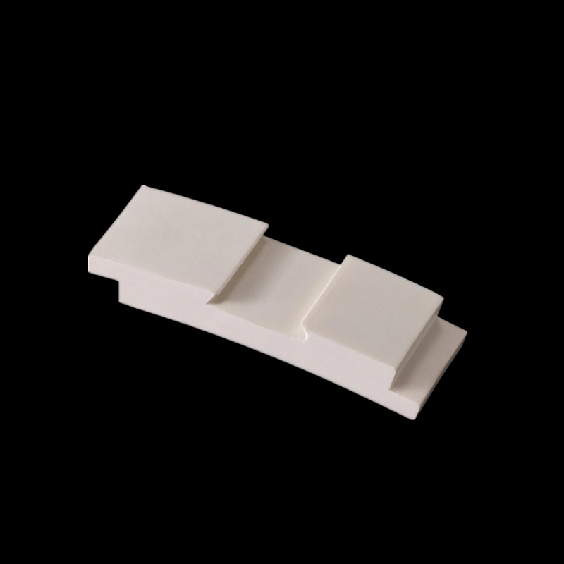 Customized 92-95% Alumina Non-Standard Size Special-Shaped Wear-Resistant Ceramic Lining Ring Dovetail