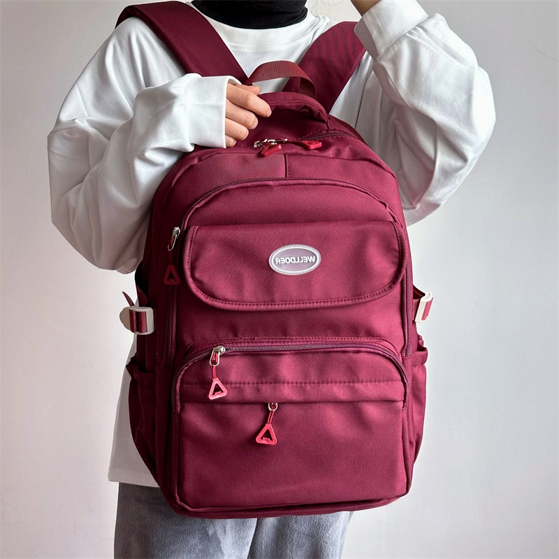 Large-Capacity Student Backpack Korean Style Candy Color Trendy Backpack