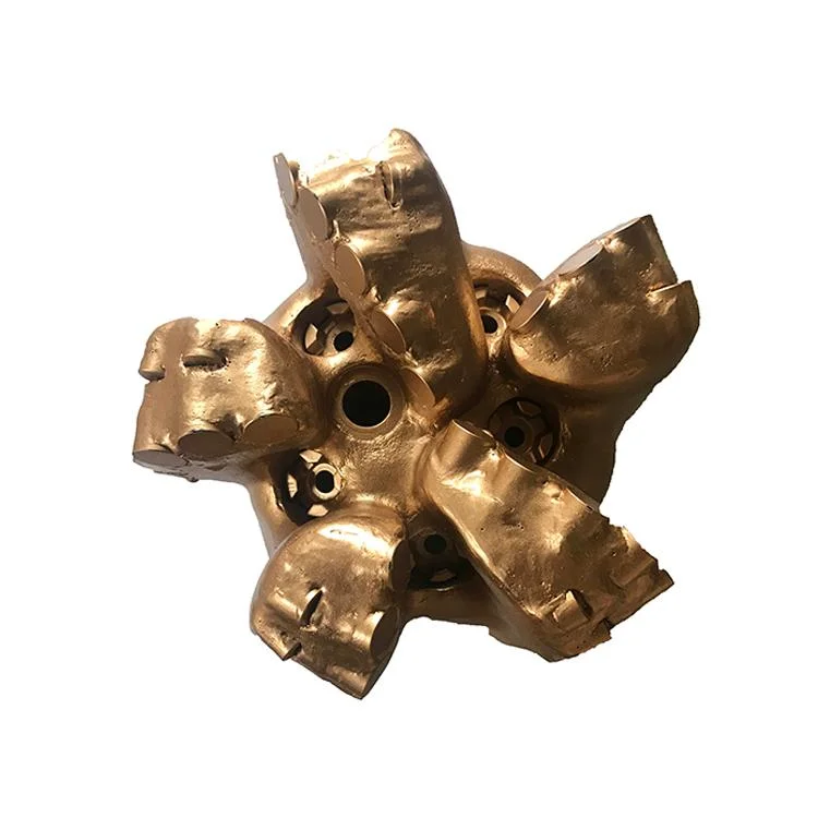 Diamond Head PDC Bits Oil Well Drilling 5 Blades PDC Drill Bit