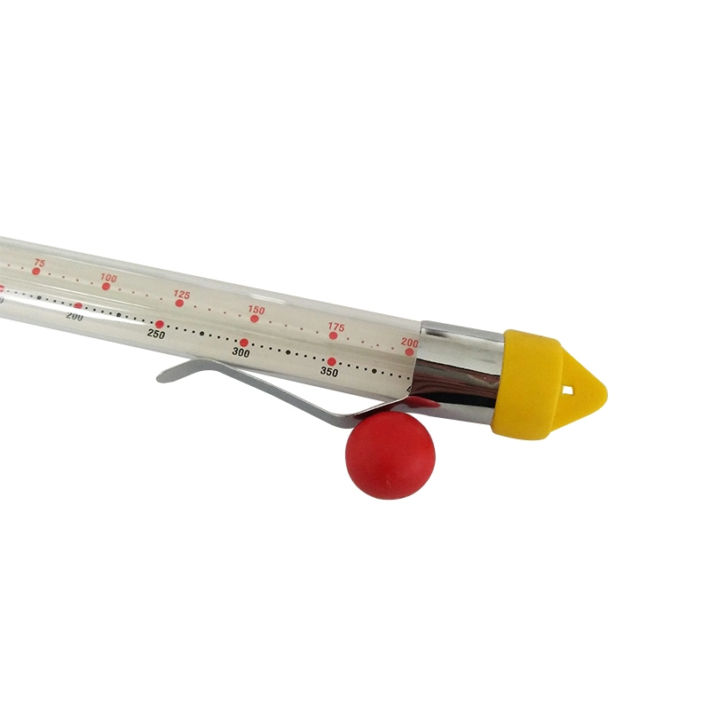 High Temperature Glass Sweet Thermometer Sugar Candy Jelly Deep Fry Thermometer