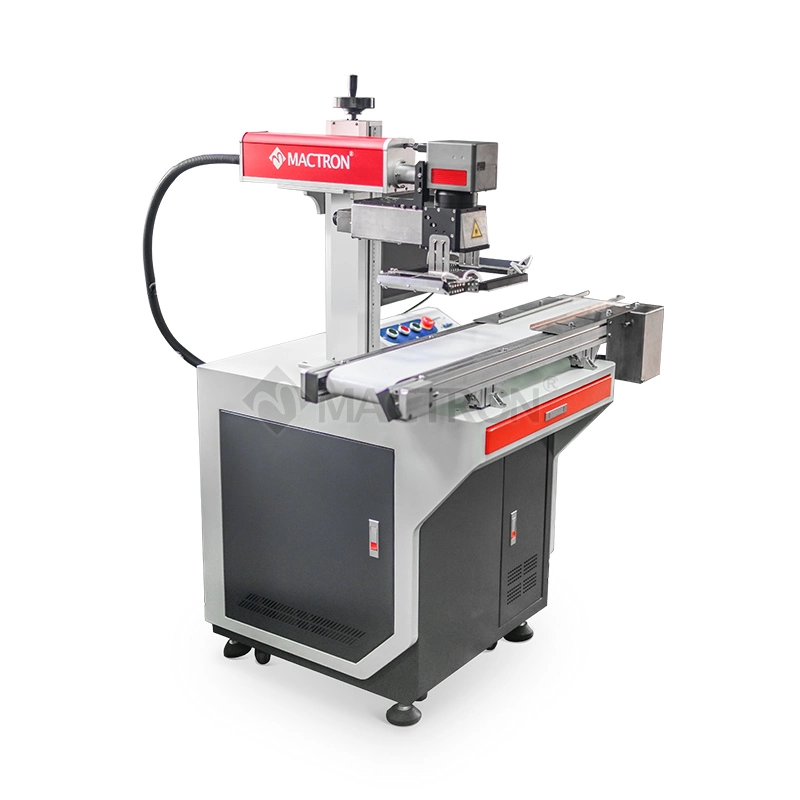 CCD Camera Positioning 50W Fiber Laser Marking Machine