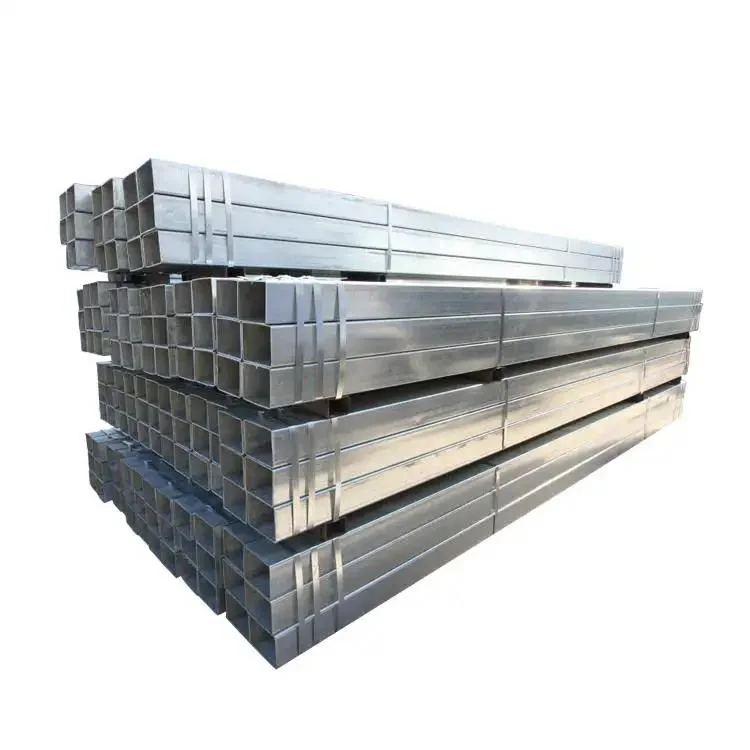 1X1 3X3 Inch Square Tubing Galvanized Custom Size Galvanized Square Tube 14 Gauge Hot Sale