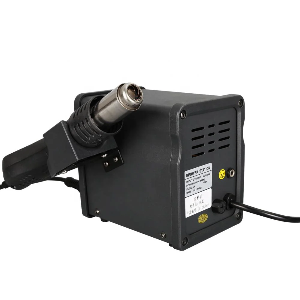 Hot Heat Gun Sugon 858d High Blow 700W Temperature Display Hot Air Gun Desoldering Station Heat Gun