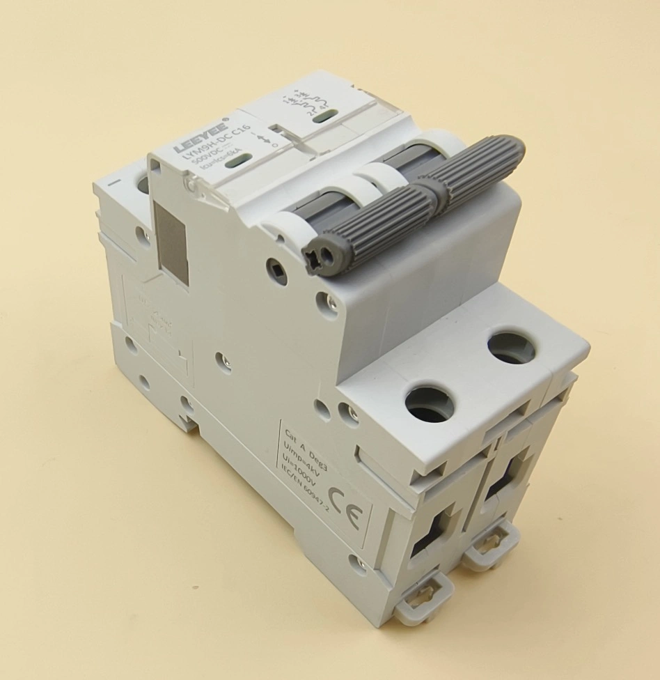 500V 6ka 2 Poles DC Circuit Breaker Disconnect Switch for Solar System