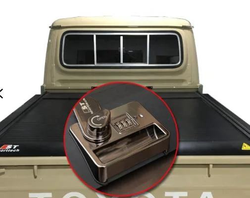 Retractable Pickup Bed Car Roller Lid Cover Password Truck Lock