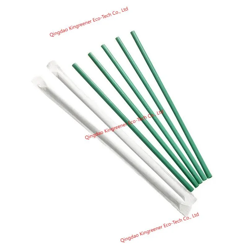 Quanhua Alternative to Plastic PLA Biodegradable Disposable Straw