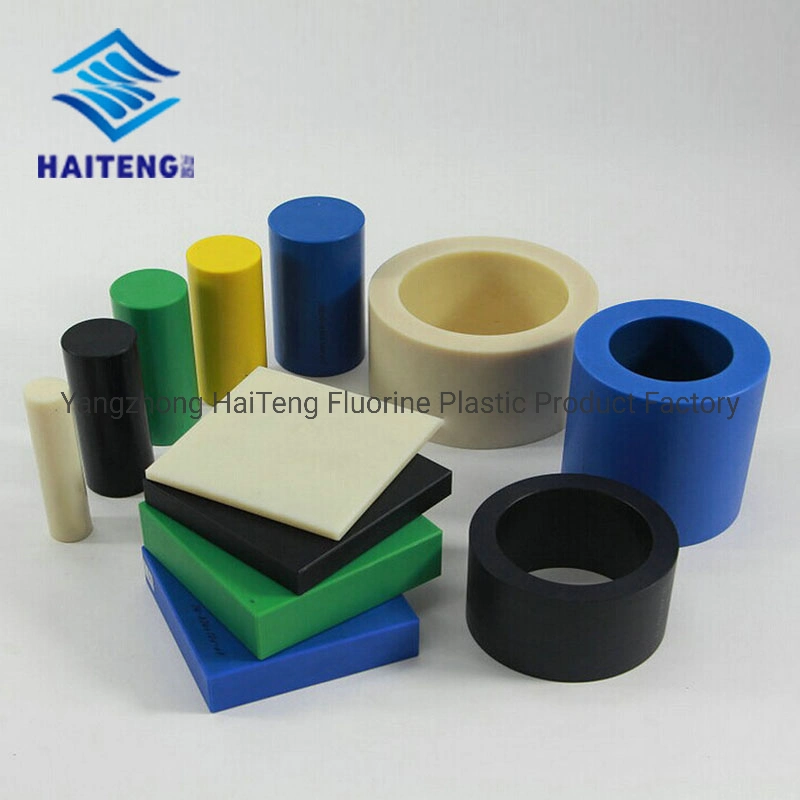 Self Lubricating Blue MC Oil Nylon Rod with Custom Size Cast Nylon Bar Black Ploymide Hollow Pipes