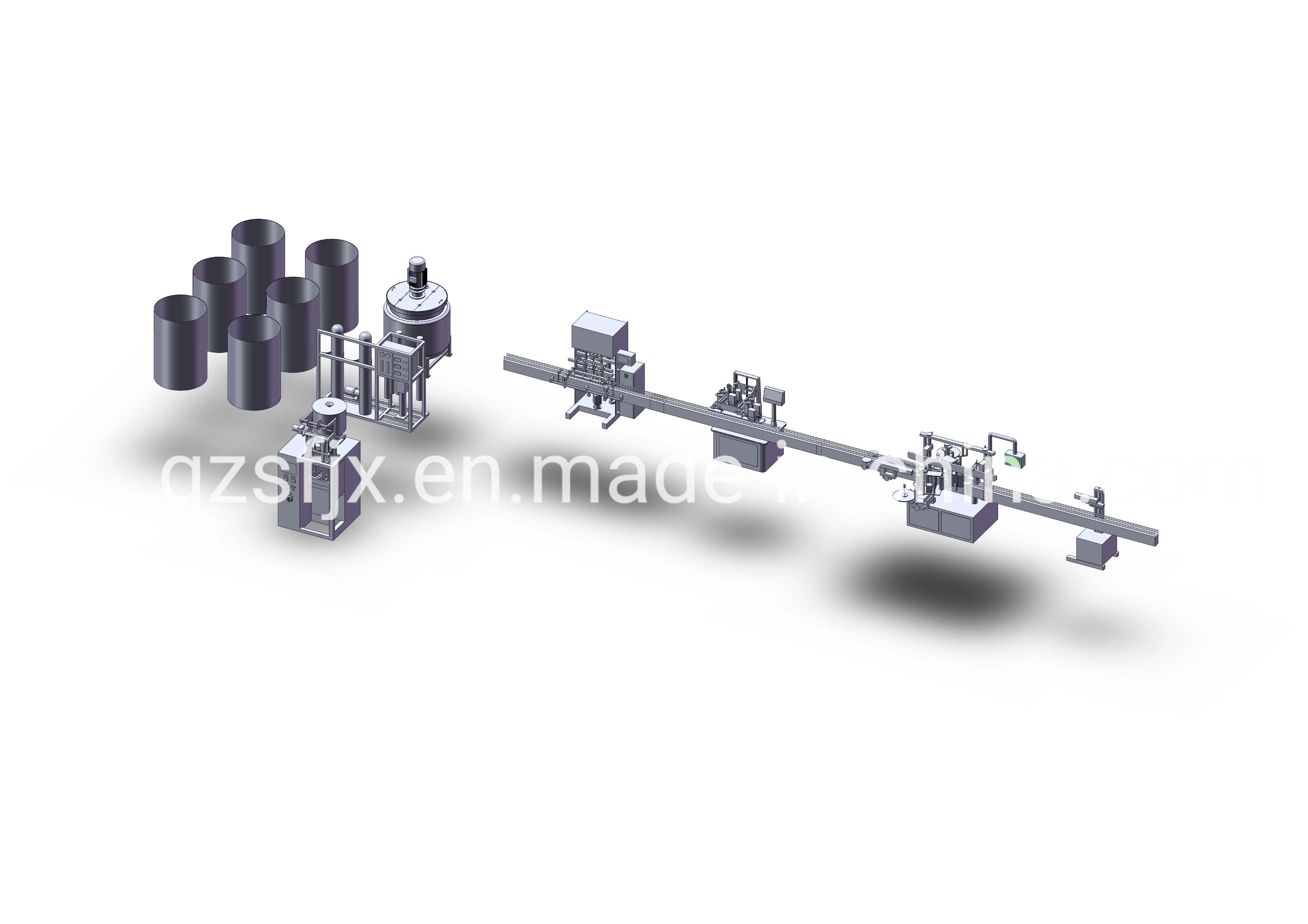 Automatic Orange Juice Filling Capping Machhine