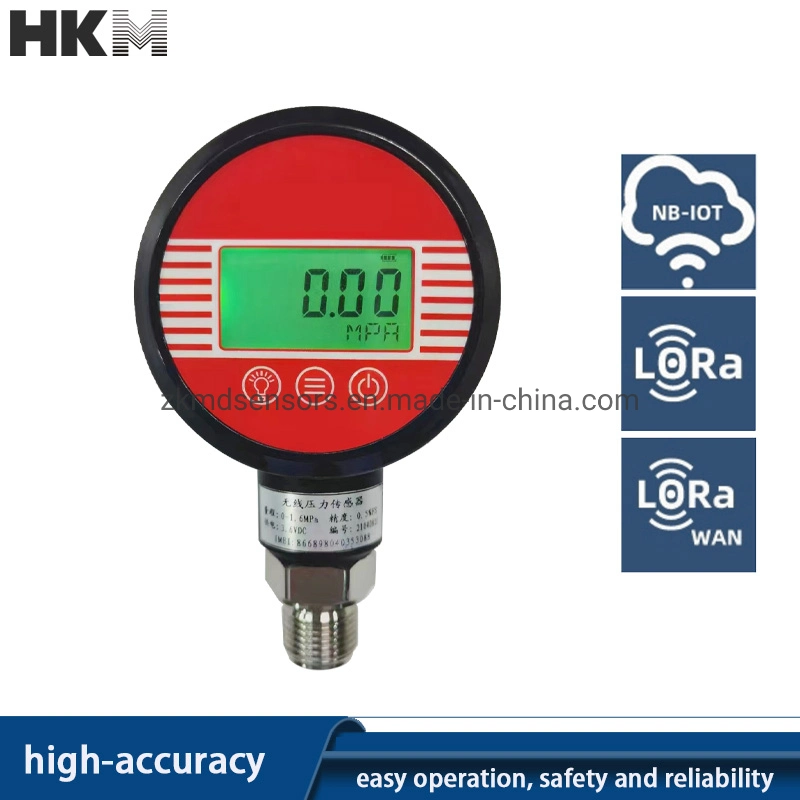 Automatic Digital Pressure Sensor Gauge for Biogas MPa with LCD Display