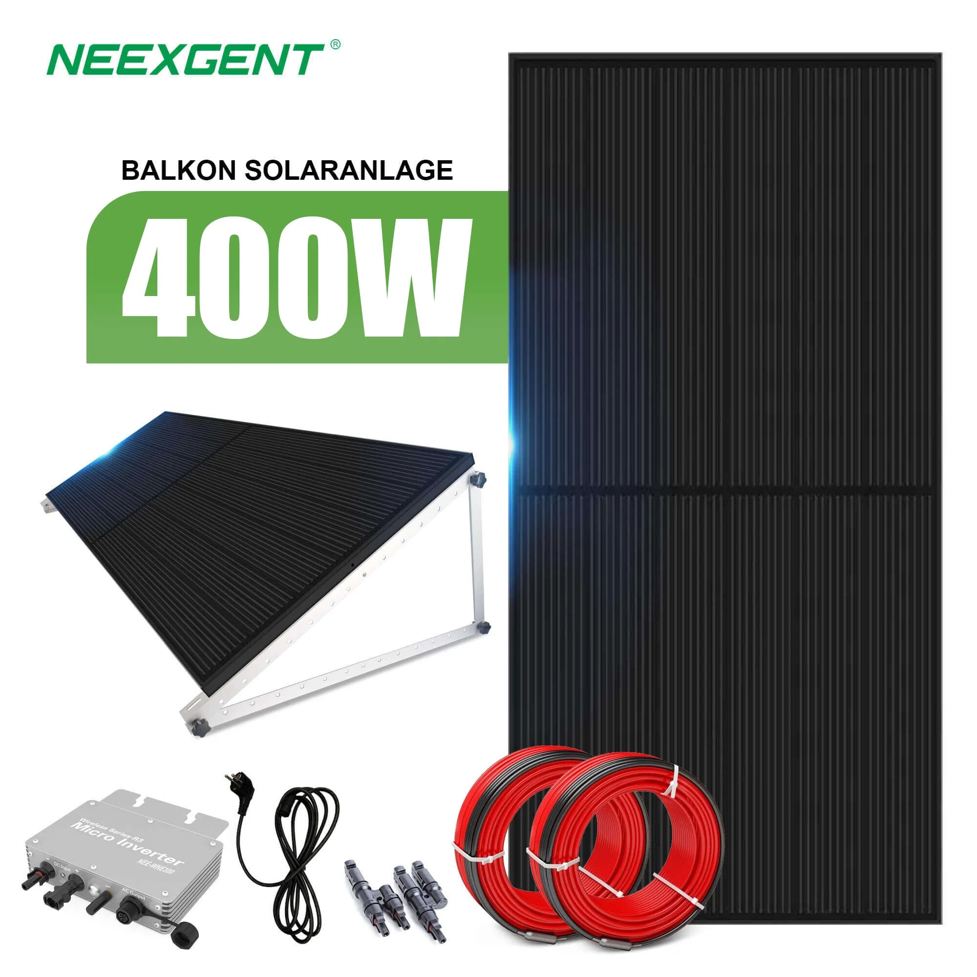 Solar Kit Easy Installation Plug and Play Set Home Balcony Solar Kit System 400W 600W