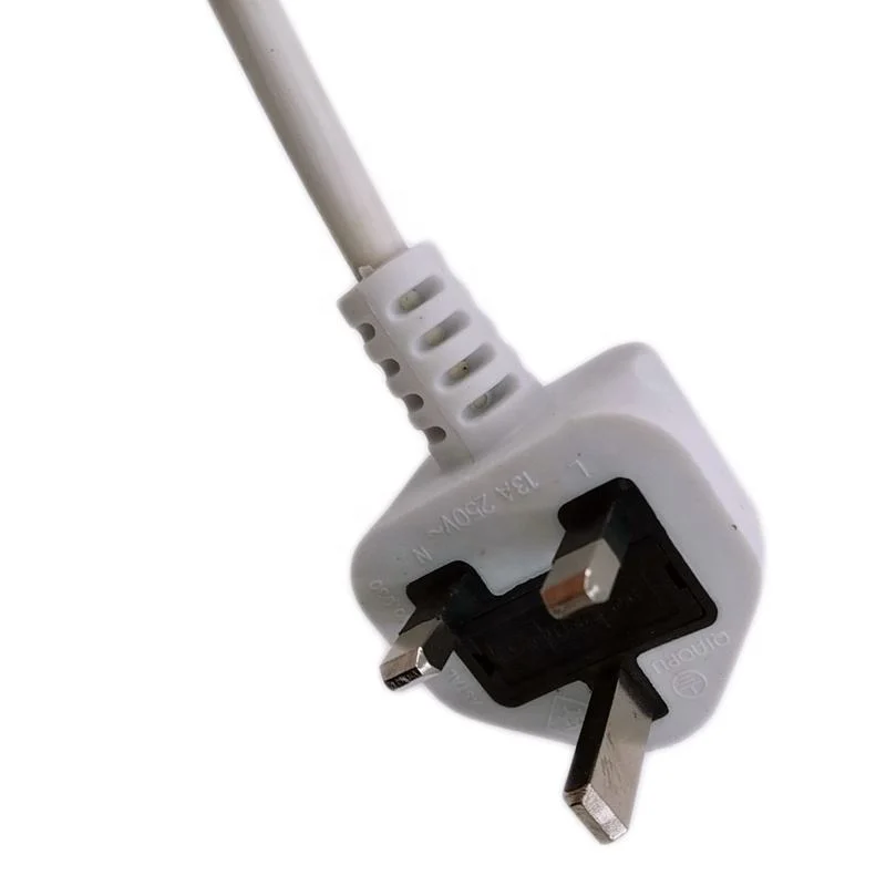 Electrical 1.8m 2m 2.5m British UK 3 Pin Plug to IEC C13 AC Power Cord