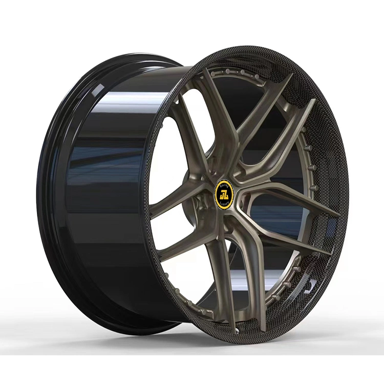 Jz Custom Forged Alloy Carbon Fiber Wheel Rim Wholesale/Supplier Wheel