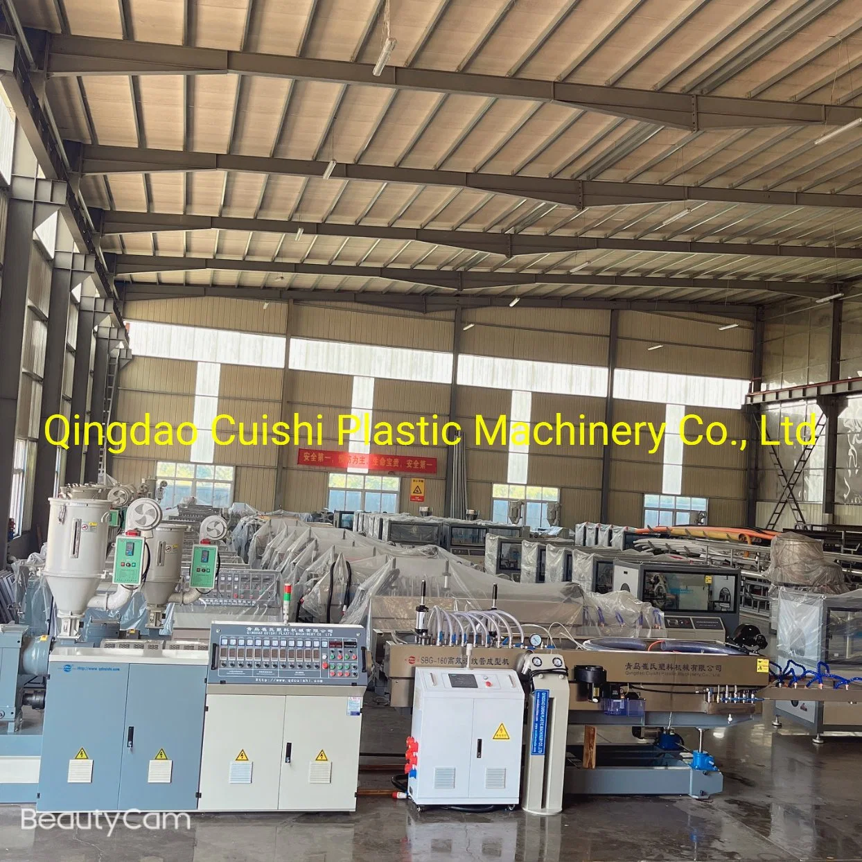 China 4 Inch Plastic Flexible Drain Pipe Corrugated HDPE Culvert Tube Extrusion Machine /Bellows Pipe Extruder Municipal Pipelines Production Line
