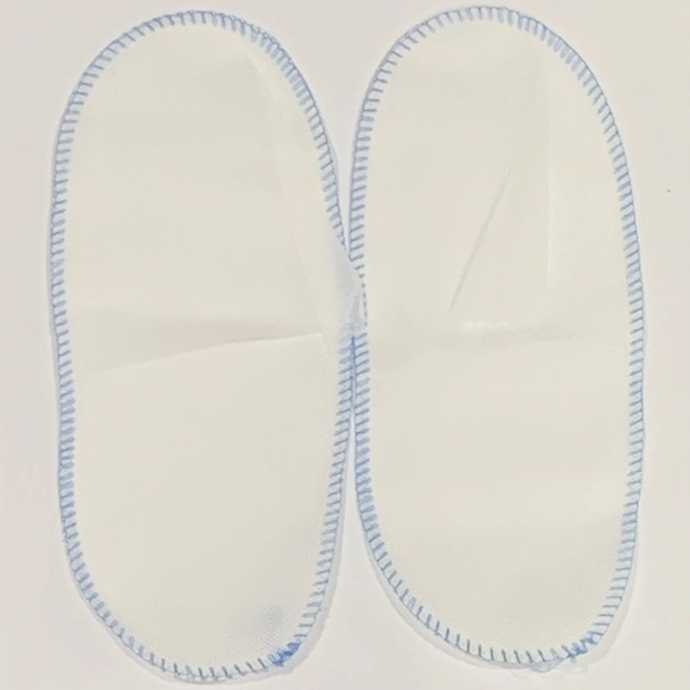 2PCS/Pack Individual Polybag Disposable Use PP Nonwoven Slippers Dispsable Salon Products