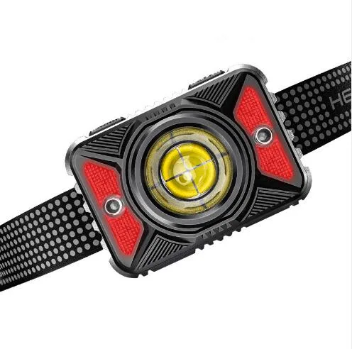 Imitate Camera Sensor Running Lightweight Rechargeable LED Headlamp