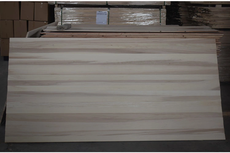 1220*2440mm Poplar Solid Wood Panel for Furniture Decoration