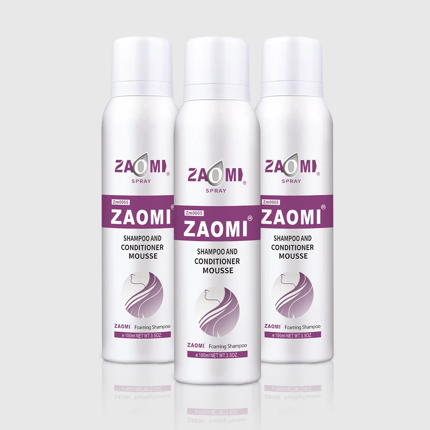 Zaomi Hair Care Products Ginger Smoothing Hair Treatment Shampoo Espumación para las mujeres