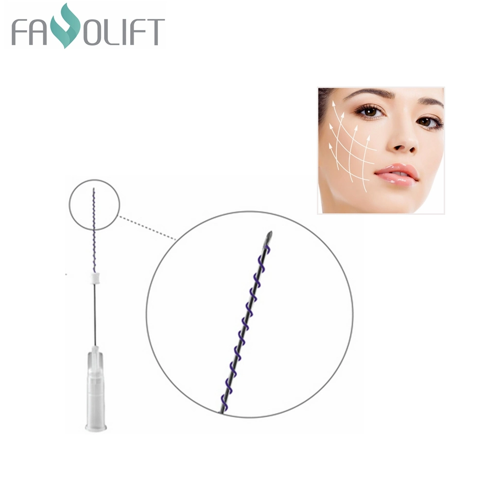 Medical Lift Meso Face Pdo Plla Pcl Gewinde Korea Naht Übungsfaden 29g 25mm