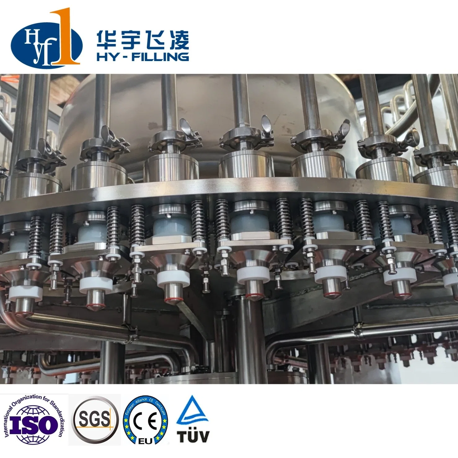 Automatic Liquid Pure Mineral Water Fruit Juice Carbonated Soft Drink Processing Bottling Machine Pet/Glass Bottle Washing Filling Capping and Packaging machine