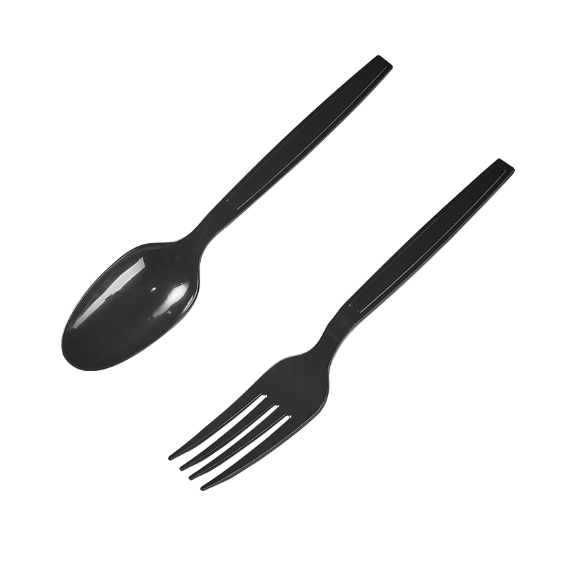 Wholesale/Supplier Biodegradable Disposable Cornstarch Cutlery Plastic Spoon Knife Fork Cutlery Set