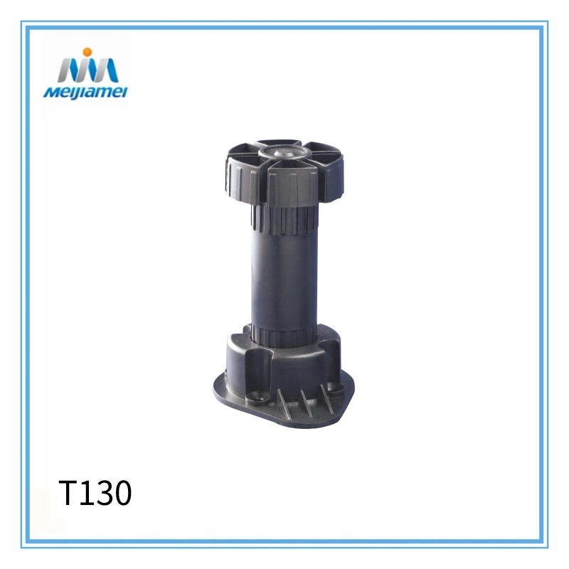 Adjustable Cabinet Legs with 100-130mm Height in PP