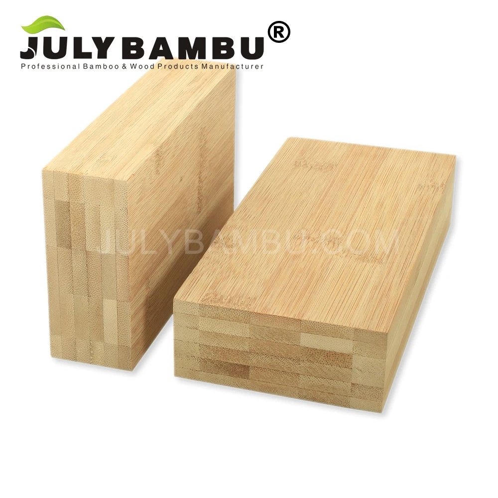 Bamboo and Wood Products Carbonized Horizontal 6 Layers Bamboo Plywood 40mm for Cladding