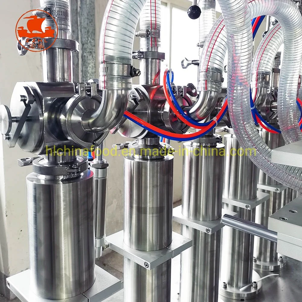 Bottle Oil Jam Lotion Liquid Shampoo Filling Machine with Sealing Packaging Line