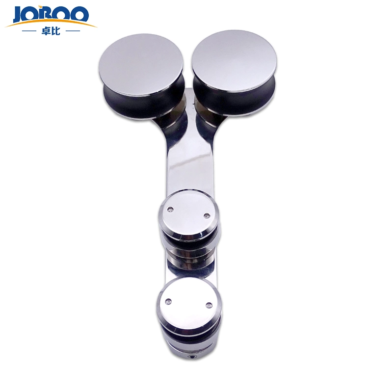 Stainless Steel Sliding Door Hardware Double Hanging Wheels