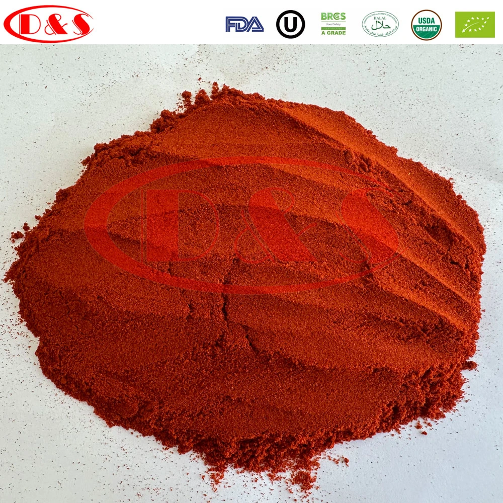 Exportador de polvo de Chile dulce seco Paprika de alta calidad en polvo rojo/ Aplastado