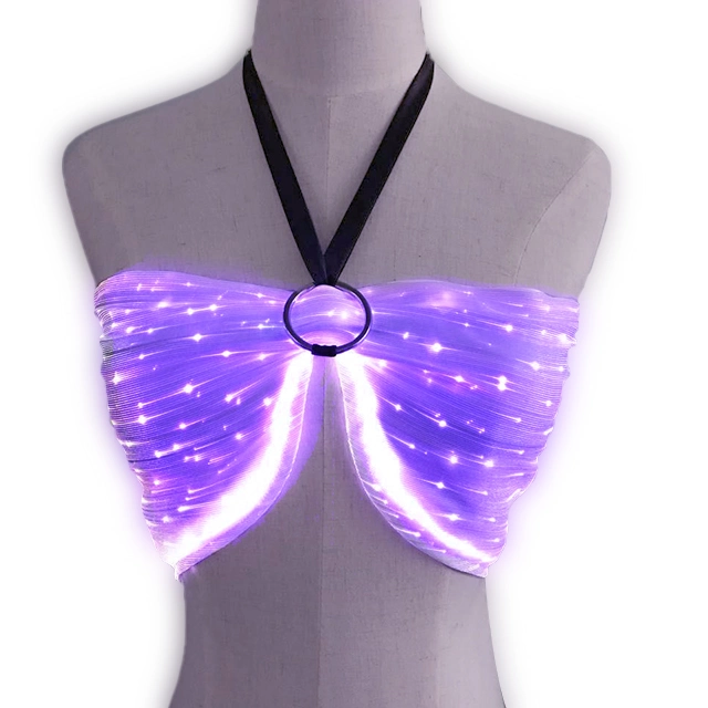 High quality/High cost performance  Open Hot LED Sport Lingerie Sexy Girl Bra