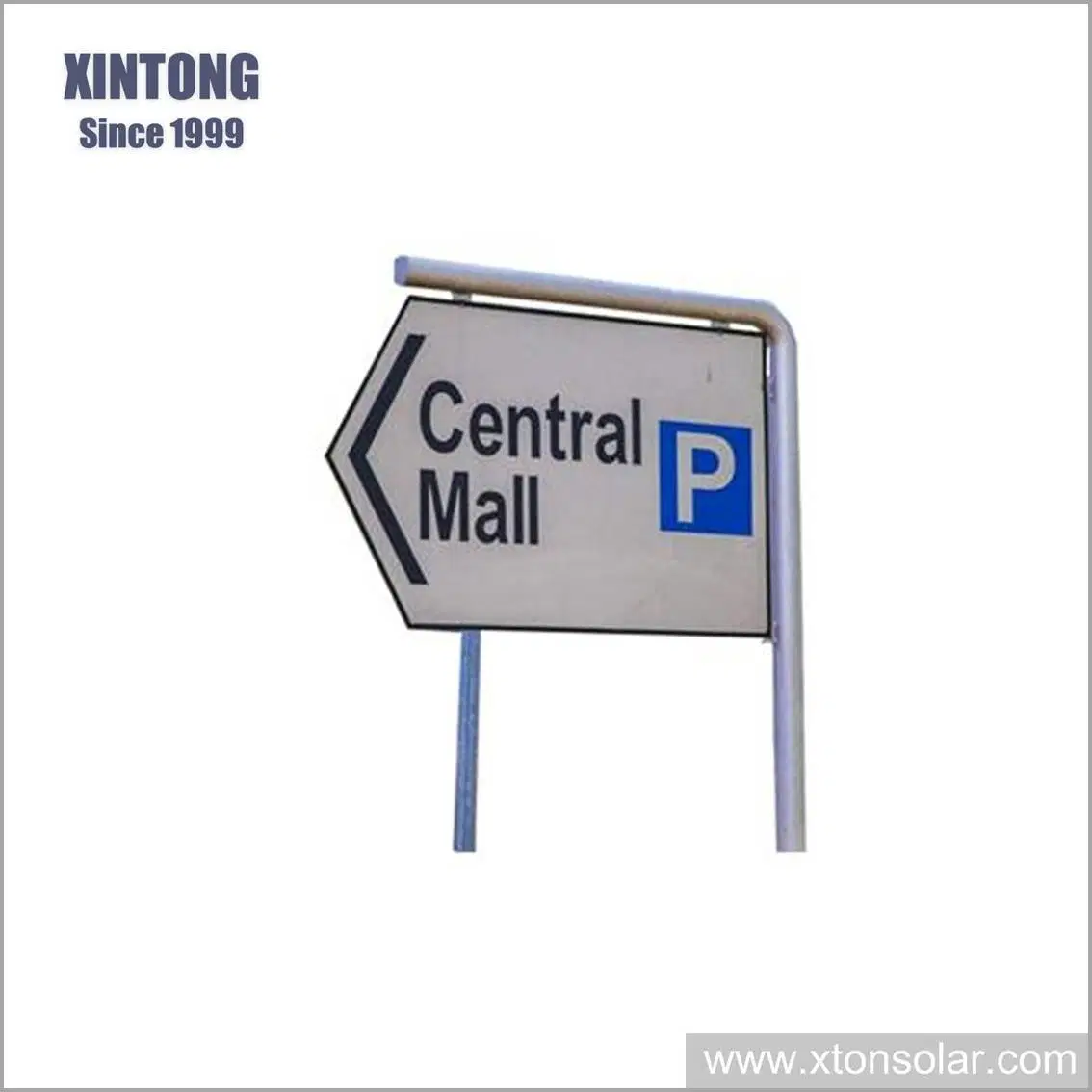 Xintong Portable Crossroads Sheeting Circle Aluminum Traffic Safety Sign