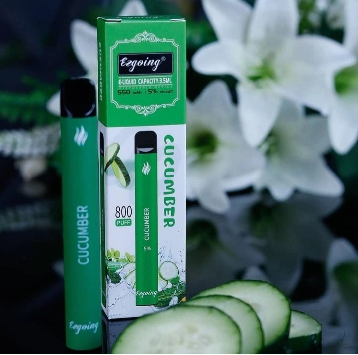 دخان ساخن منبعث من القرد E-Cigarette Ejing 800puff Vape Pod السجائر الإلكترونية التي يمكن التخلص منها