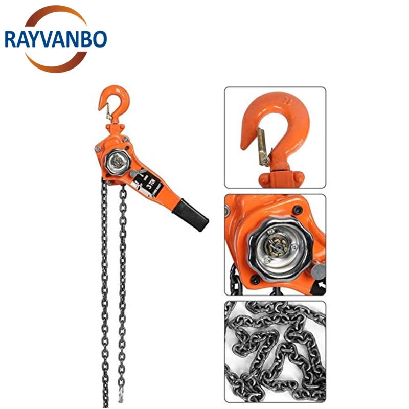 1.5t 3m Lever Hoist Hand Chain Block Hand Manual Chain Hoist Lever Block