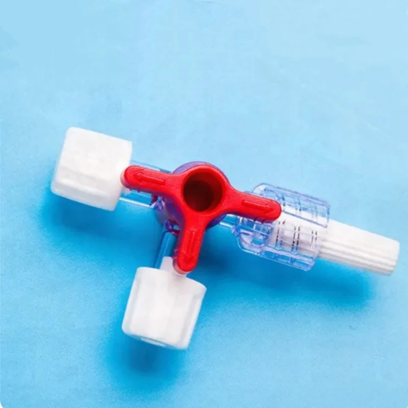 Medical Disposable Supplies Luer Lock Multiple Channels Three Way Stopcock