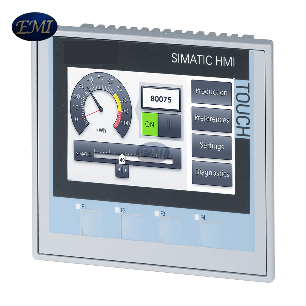 6AV2124-2DC01-0ax0 KTP400 Tasten-/Touch-Bedienung 4′ ′ Breitbild-TFT-Display Profinet Schnittstelle Comfort Panel HMI Industriemonitore