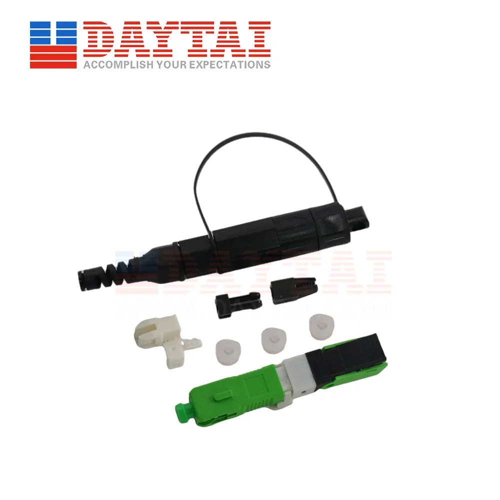 Field Assembly Reinforced Optical Connector Mini Sc Connector