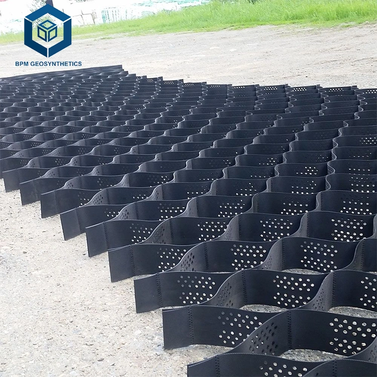 HDPE Geocell protección para el canal